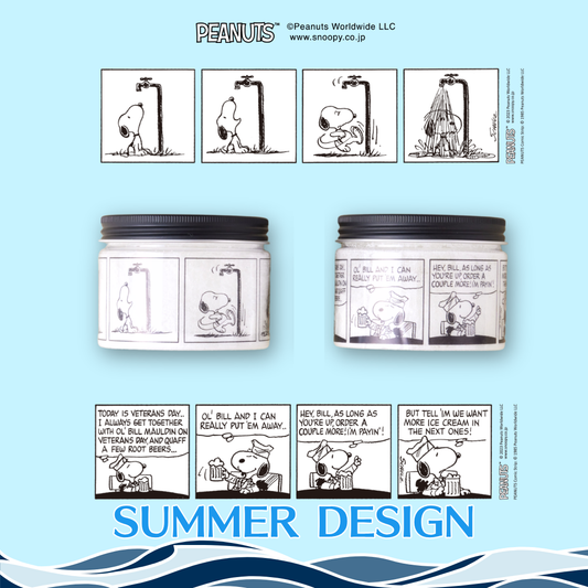 【夏デザイン】PEANUTSバスシュガー&ソルト　300g