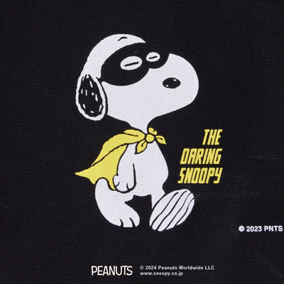 オーガニックコットンランチトートPEANUTS 【BLACK】