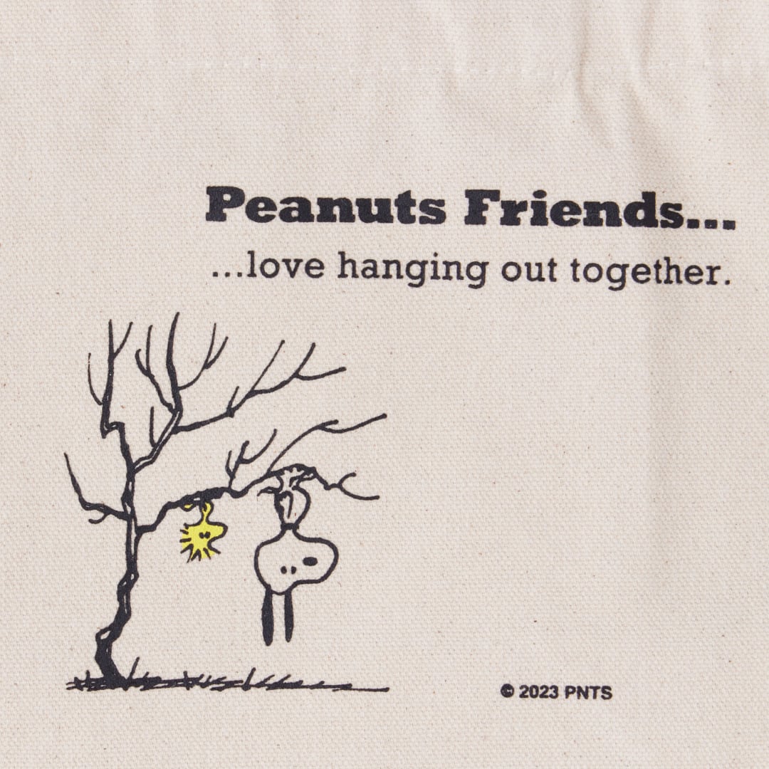 オーガニックコットンランチトートPEANUTS 【KINARI】