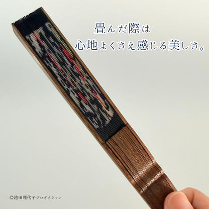 《ベルサイユのばら》京都白竹堂コラボ京扇子