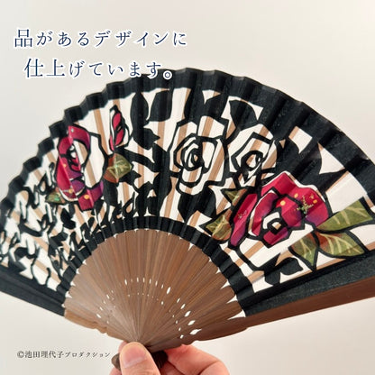 《ベルサイユのばら》京都白竹堂コラボ京扇子