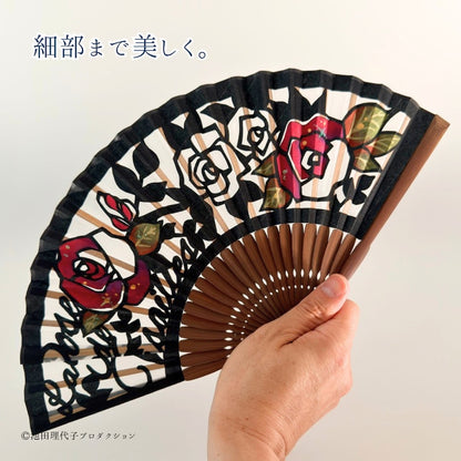 《ベルサイユのばら》京都白竹堂コラボ京扇子